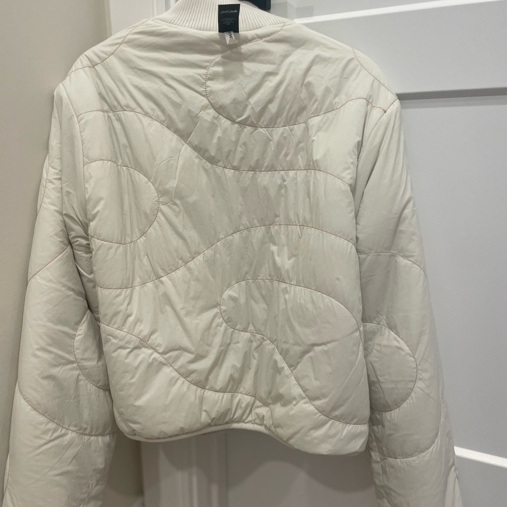 NWT Bad Birdie The Cozy Jacket in color white onyx - Picture 11 of 12